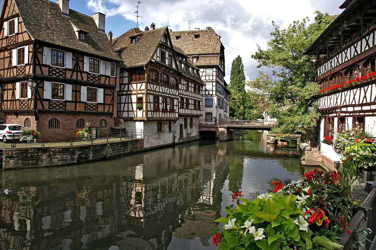 Quels quartiers pour travailler à Strasbourg ? Photo de la Petite France.